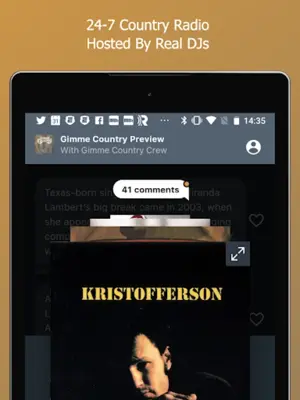 Gimme Country Americana Radio android App screenshot 2